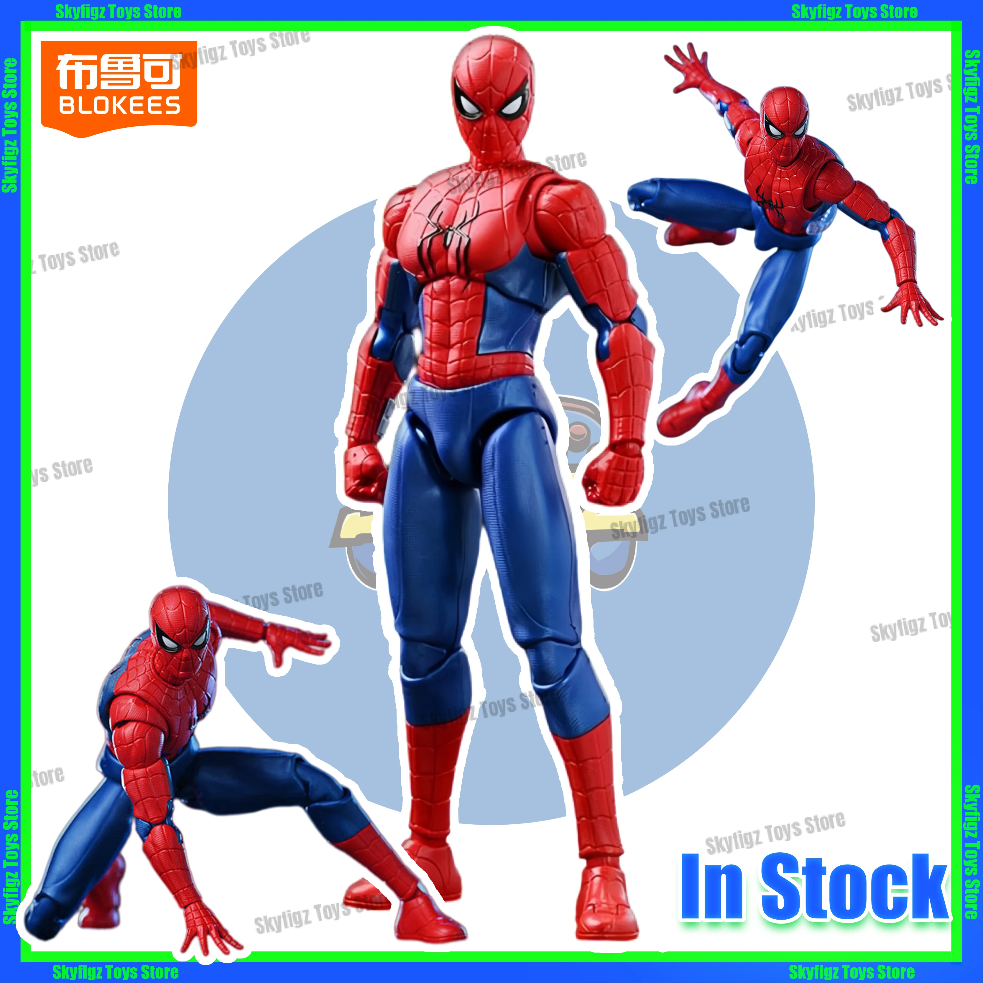 En stock Nouvelle arrivée SPIDER-MAN Blokees Marvel Transcendence Edition Venom SPIDER-MAN BRAND NEW DAY Movie Edition Figurine Jouet
