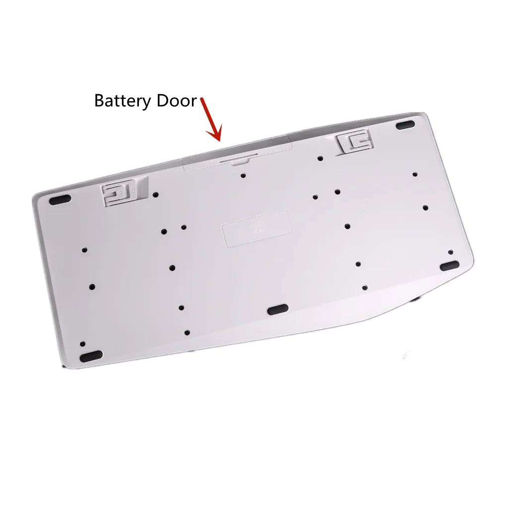 

1 шт., белая клавиатура, сменная крышка батарейного отсека для K850 MK850, аксессуары