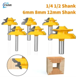 FAIMI 1PC 45 ° locking oblique cutting blade, woodworking metal drill bit, right angle cutter, milling cutter, fitting cutter li