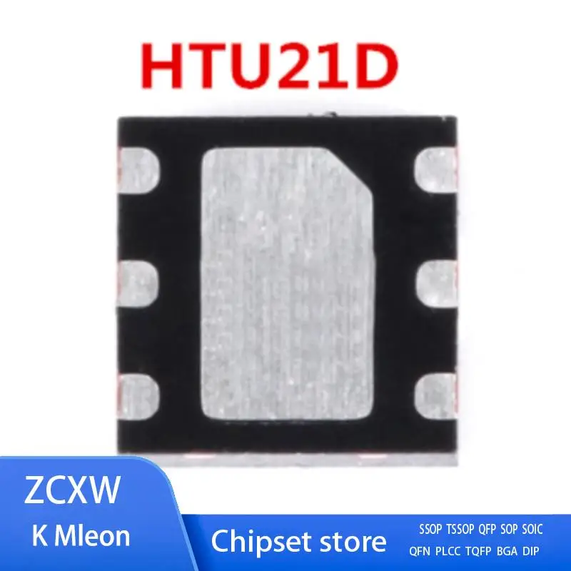 

10PCS/LOT HTU21D HTU21 DFN-6 3.8 V 10 mA