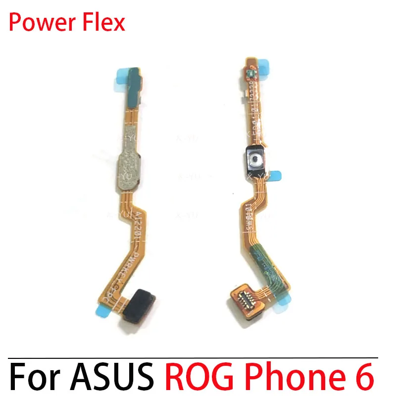 For ASUS ROG Phone6 Phone 6 ROG6 Power On Off Switch Volume Side Button Flex Cable