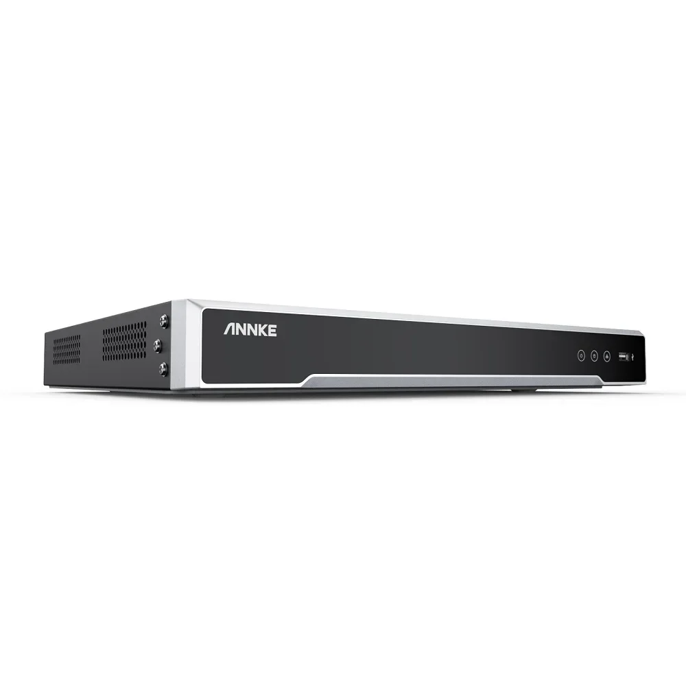 8CH 4K NVR high definition Real-time live viewing  8CH built-in PoE inputs 8MP HD NVR recorder with recording&playback