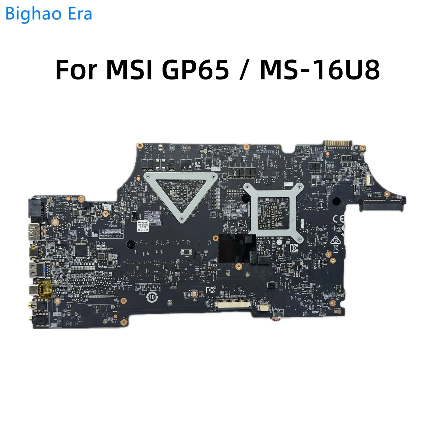 MS-16U81 VER：1.0 For MSI GP65 CR620 MS-16U8 Laptop Motherboard With i5-9300H i7-9750H CPU GTX1650 4GB-GPU 15.6 Inch 100% Tested