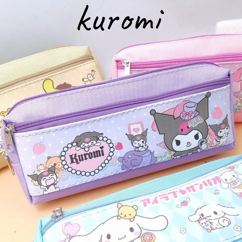 Miniso Sanrio astuccio grande capacità Kuromi giada cannella cane melodia scatola di cancelleria ragazza cambia scuola elementare regalo carino