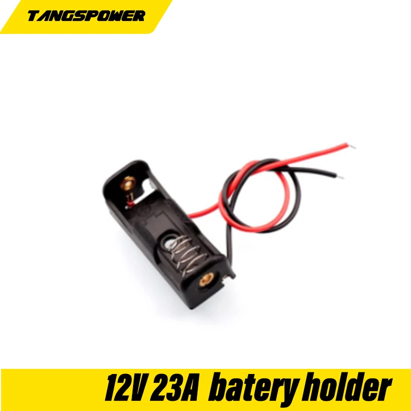 5PCS 12V 23A Battery Holder with WireLead Rechargeable Battery Case Storage Box Diy 1/ 2/3slot*12V23A Shell Housing