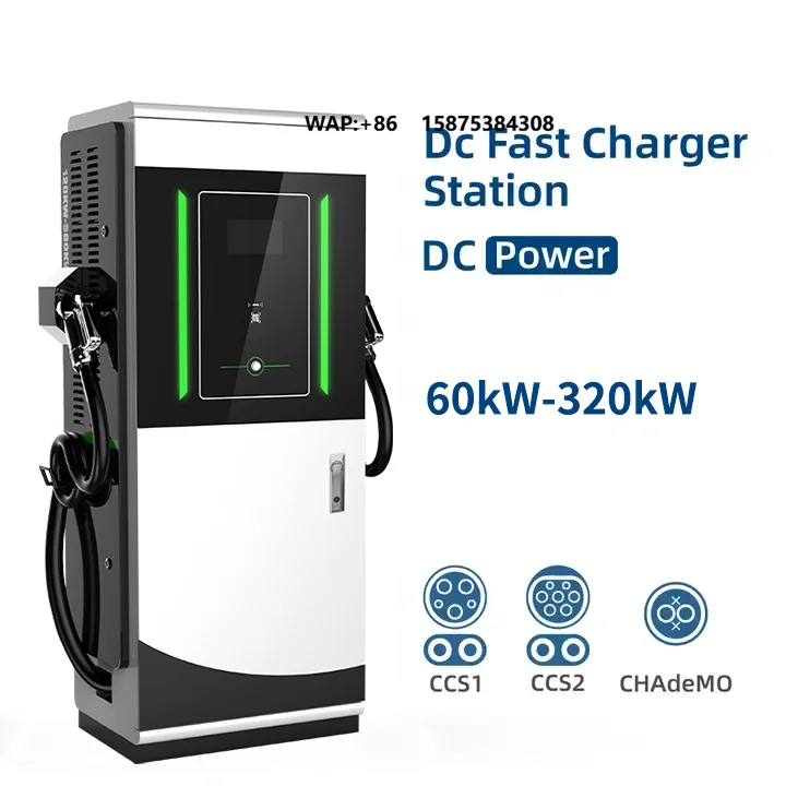 

Factory 120kw Commercial Dc Fast Ev Charger Station for Public Parking Lot Use