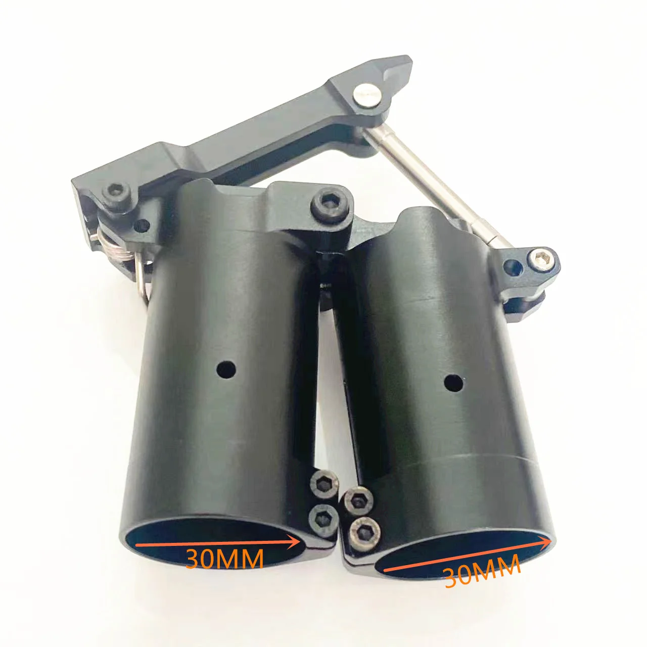 1pcs Aluminum Alloy 30mm 35mm 40mm 45mm 50mm Carbon Tube Connector Round Folding Arm Clamp Fixture for Agricultural Drone