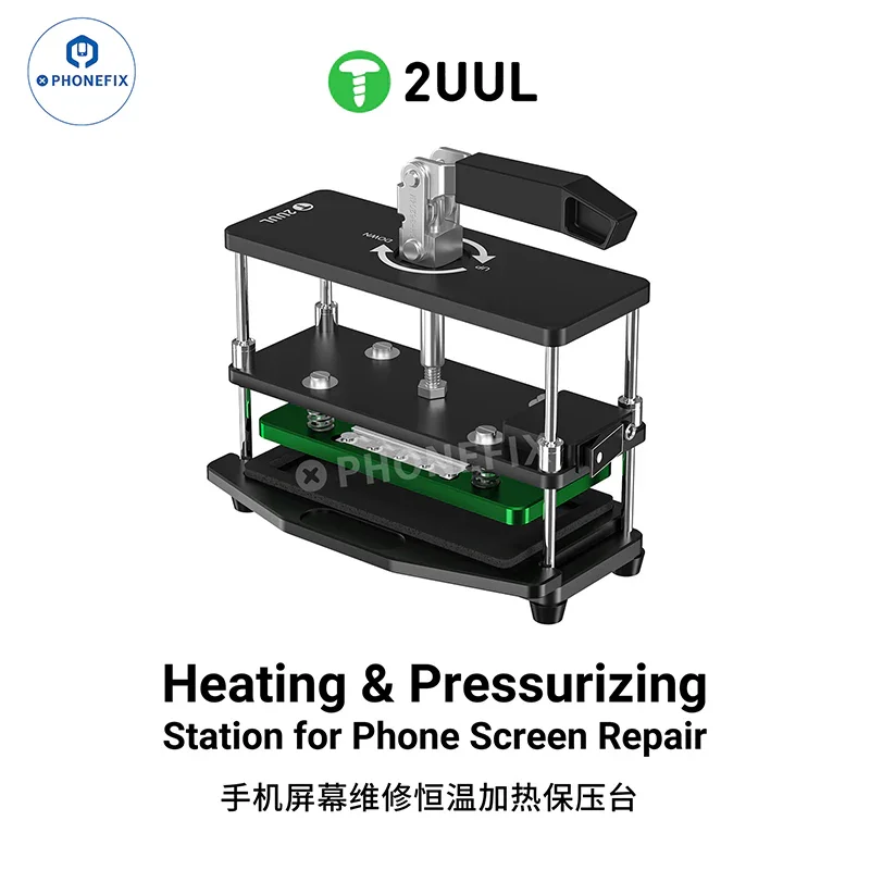 

2UUL Heating Pressurizing Station for Mobile Phone Complete Machine Holders Hot Pressing Back Cover Heating Pressure Repair Tool