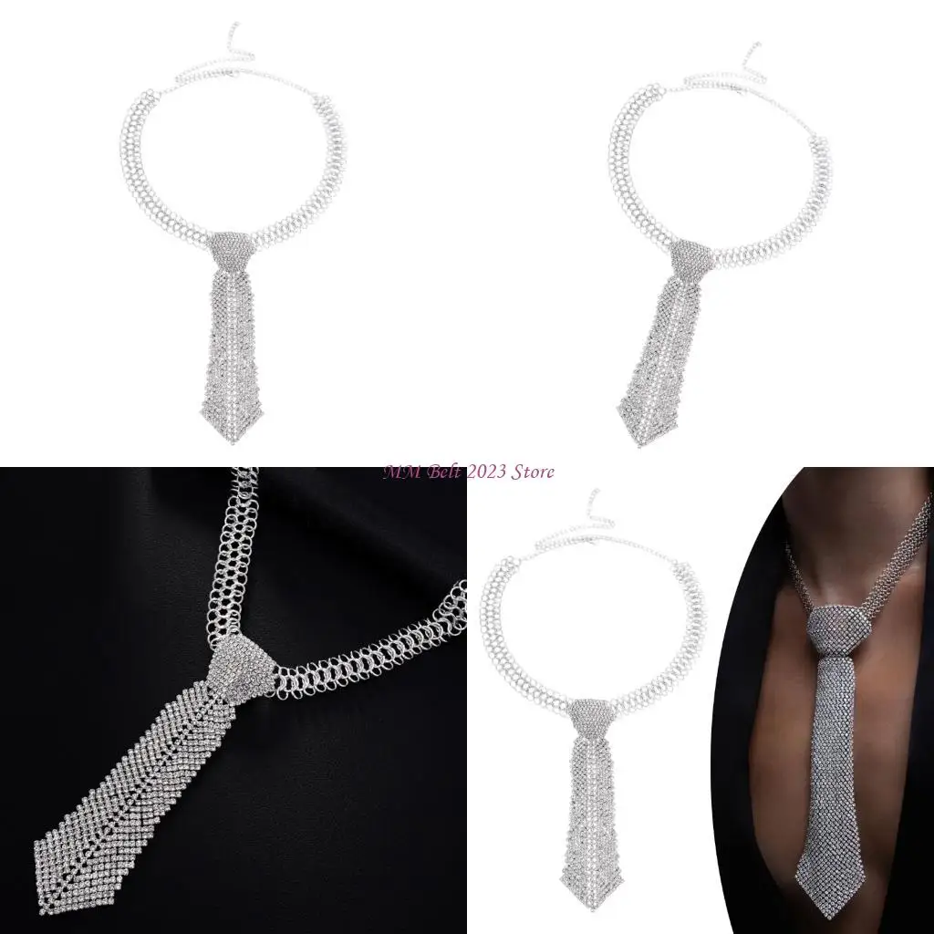 49me-elegant-rhinestones-neck-tie-with-sparkling-design-necklace-tie-for-women-men-formal-event-and-evening-parties-dressingup