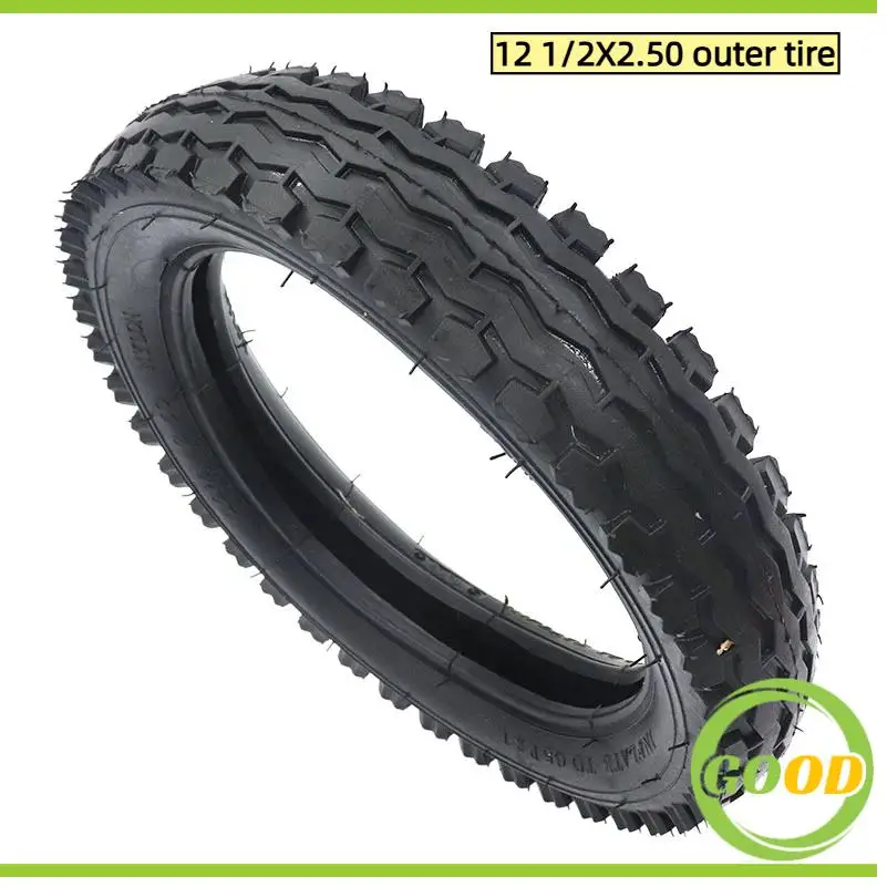 

Высококачественная пневматическая шина 12*2.50 (64-203) для электровелосипедов, 12-дюймовые покрышки 12 1/2X2.50