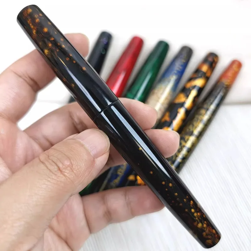 

Luxury Acrylic Resin Fountain Pens EF F 0.38 0.5MM Ink Pens Office Supplies Technical Drawing with Student Stationery Gifts Pen