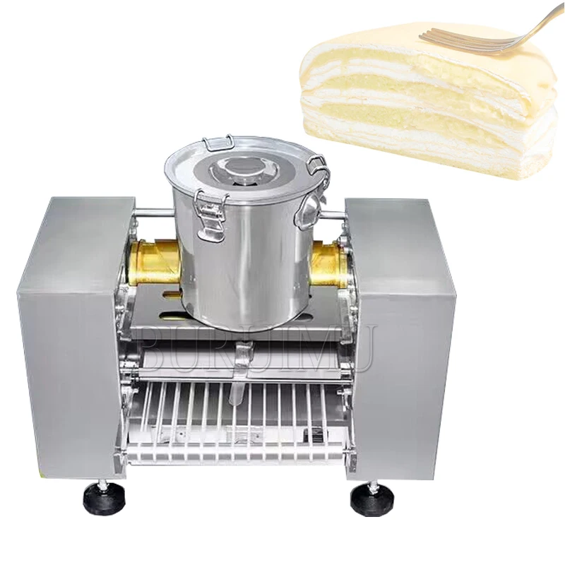 

Melaleuca Cake Crust Machine Durian Melaleuca Pancake Maker Machine Spring Roll Pastry Crepe Making Machine