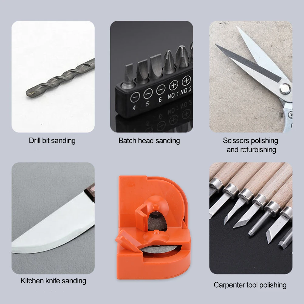 เครื่องลับคมดอกสว่านไฟฟ้า 2-16 มม. เครื่องลับคมแบบแมนนวลอเนกประสงค์สำหรับดอกสว่านเหล็กความเร็วสูงเคลือบดีบุก