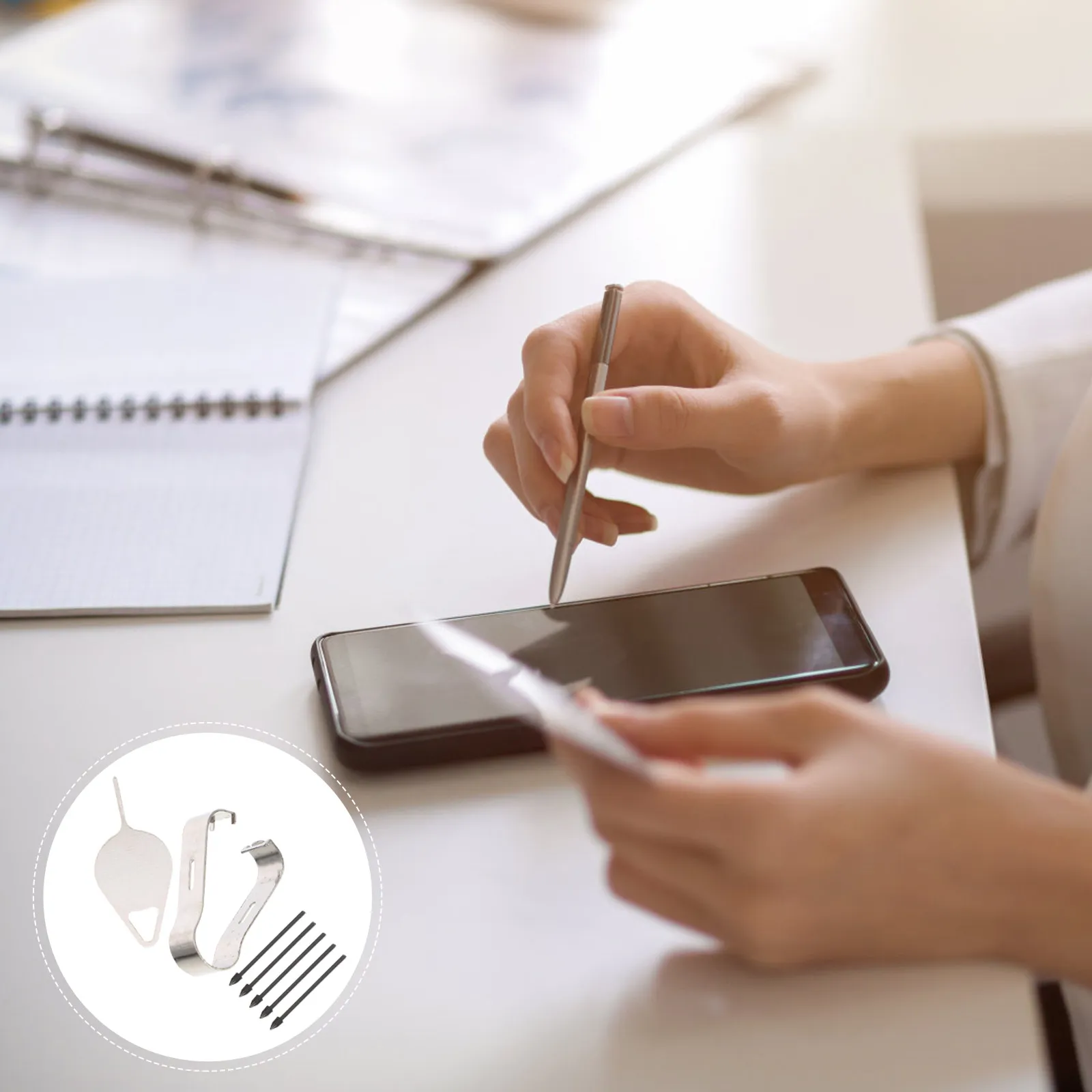 

1Set Touch Screen Stylus Pen Refill Tool Compatible Note10 Note10 Plus Premium Lightweight Smooth Writing Stylus Pen