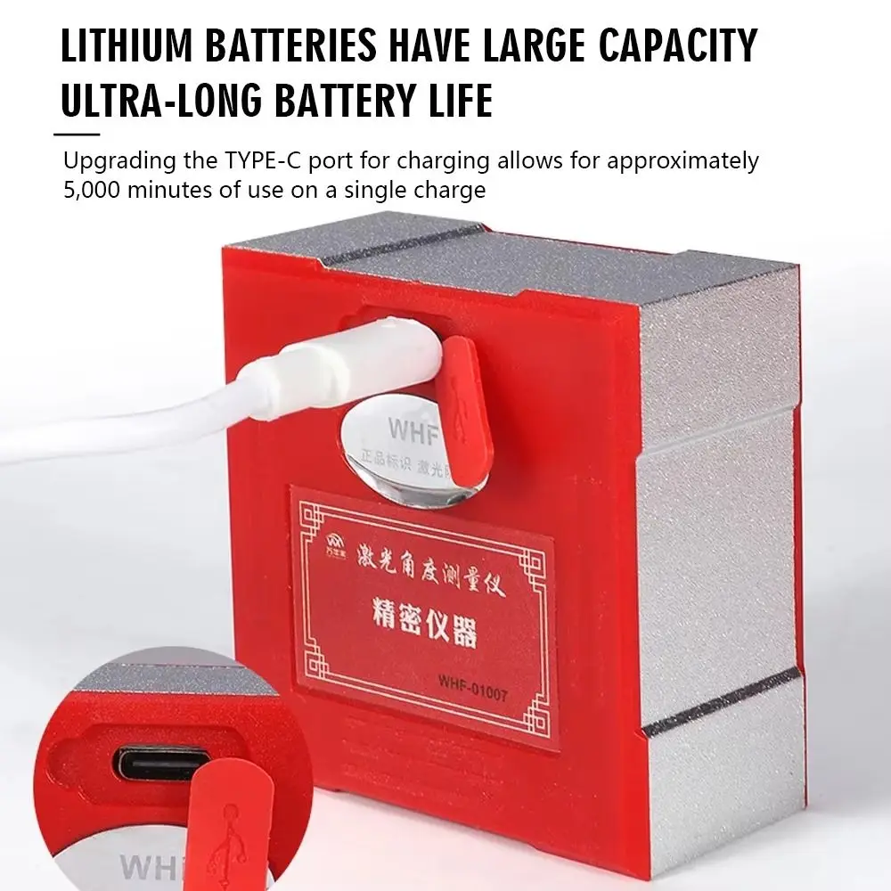 

Electronic Digital Angle Dipmeter Gradient Measuring Four Sided Angle Gauge Magnetic Level Meter Level Protractor Inclinometer