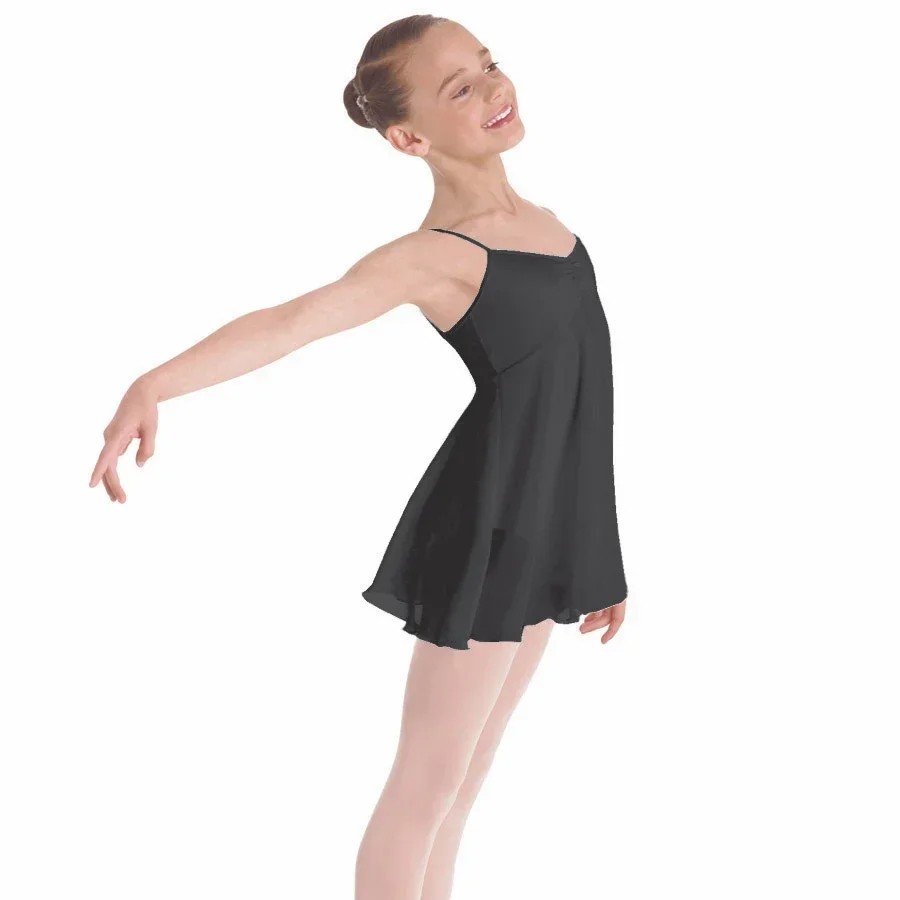 Vestido de Ballet para niñas, vestido de baile, camisola de gasa, Falda de baile, bailarina de salón, ropa de baile para niños