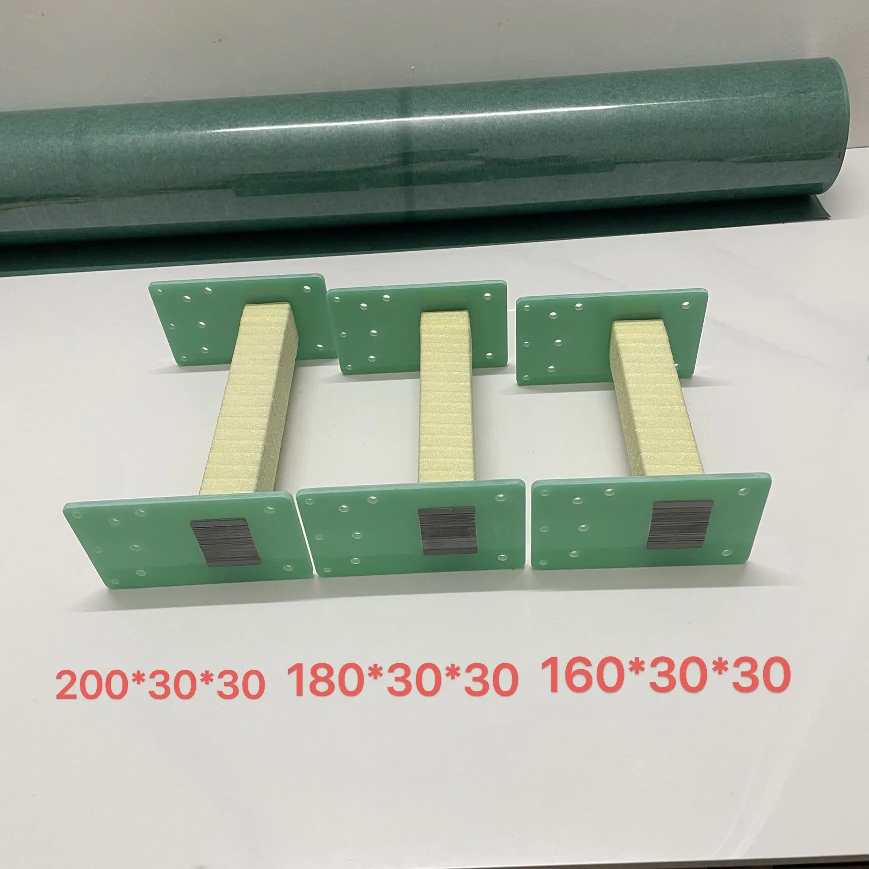 Insulated Baffle and Jumper Post for Machine Processing with Copper Screw and Insulating Paper Accessories