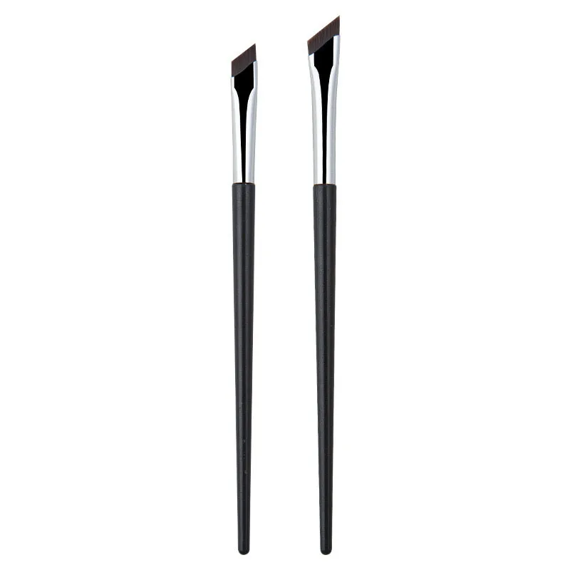 Il pennello per Eyeliner con lama di aggiornamento pennello per sopracciglia piatto ad angolo Fine Ultra sottile sotto gli occhi posiziona un pennello preciso per i dettagli