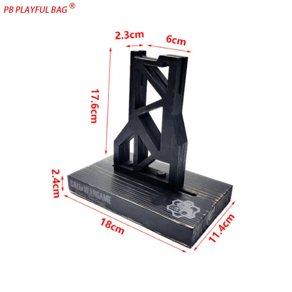 خشب متين لعبة بندقية عرض موقف نموذج بندقية قوس الادسنس رف شاشة جمع الخشب حامل AR15 Gen9 QF43