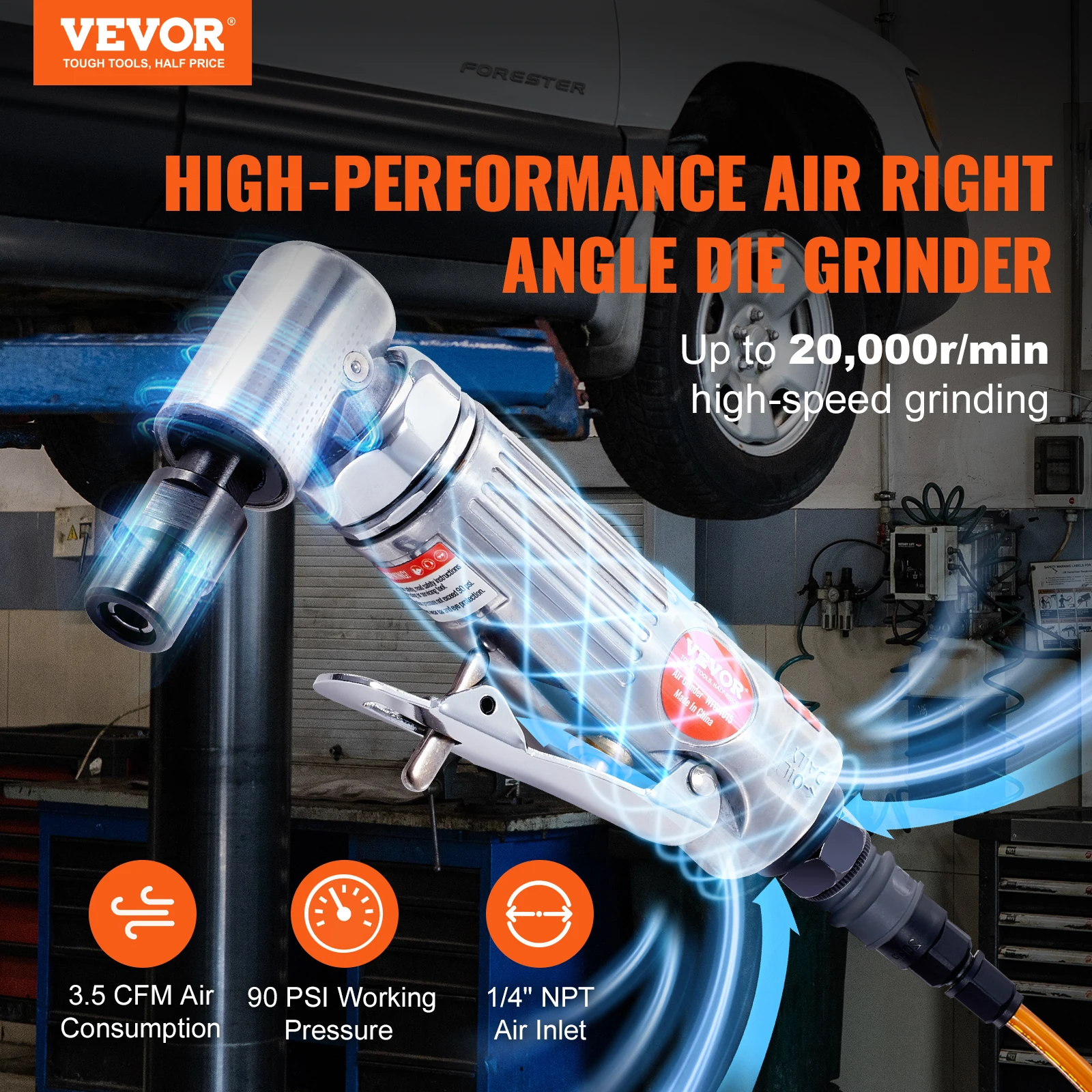 VEVOR Air Die Grinder Mini 1/4\