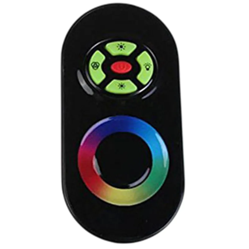 DC12V-24V 18A Rgb Controller Draadloze Rf Touch Panel Dimmer Rgb Remote 5key Controller Voor 3528 5050 Rgb Led Strip Licht
