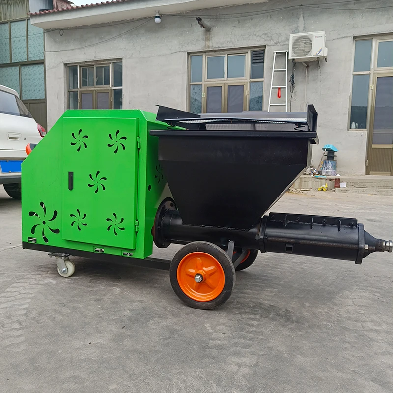 Internal External Wall Mortar Spraying Machine Small Gypsum Wall Dry Mortar Cement Plaster Sprayer