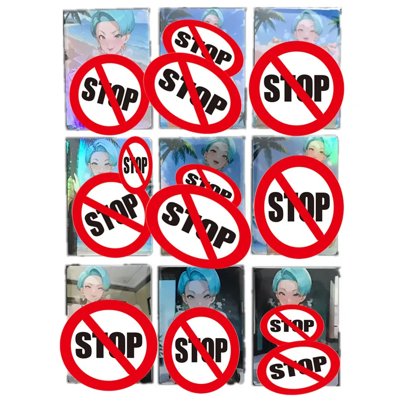

9pcs/set Anime Classic Characters Dragon Ball Bulma Beach Bikini Adult Sexy Nude Photo Fighting Game Toy Gift Collection Card
