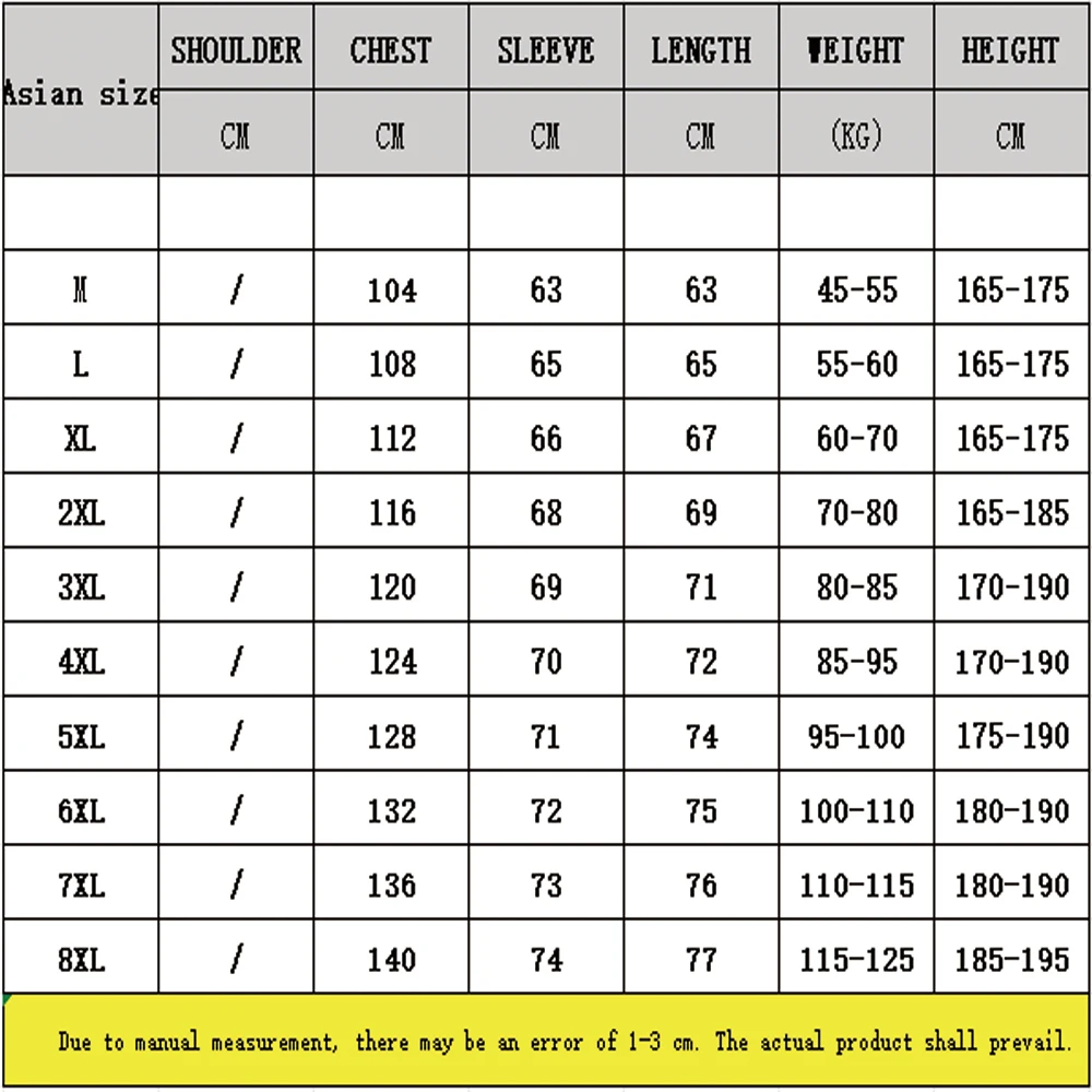 Рисунок 6 - 8XL Мужская облегающая легкая хлопковая