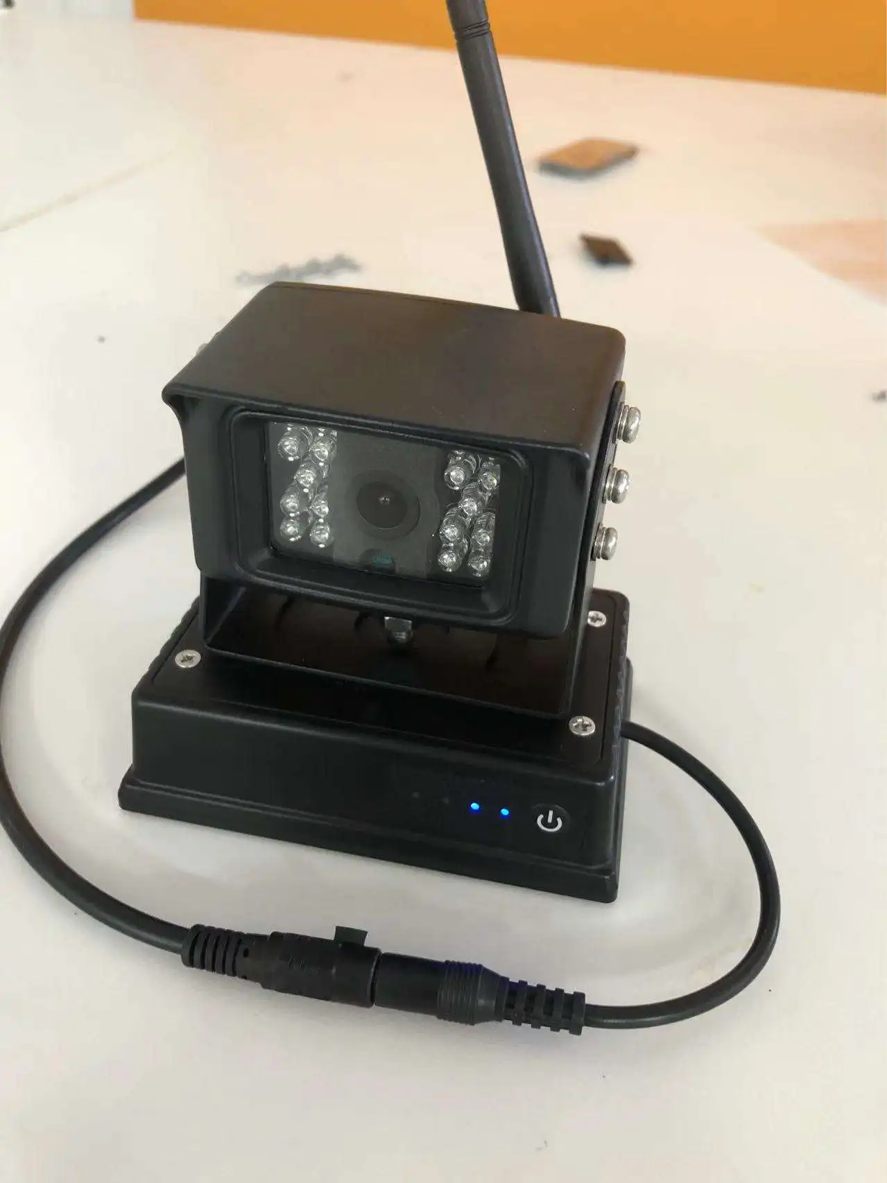9600MAH Battery 12V/24V Rechargeable Waterproof Magnetic Vehicle Camera Power Supply Box, DC Distribution Module for Truck Bus - view 5
