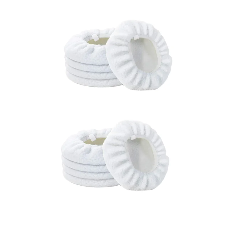

ABWE-10 Pcs 10 INCH Bonnet Polisher Polish Pad Buffing Pads Polishing Buffling Car Buffer Waxer