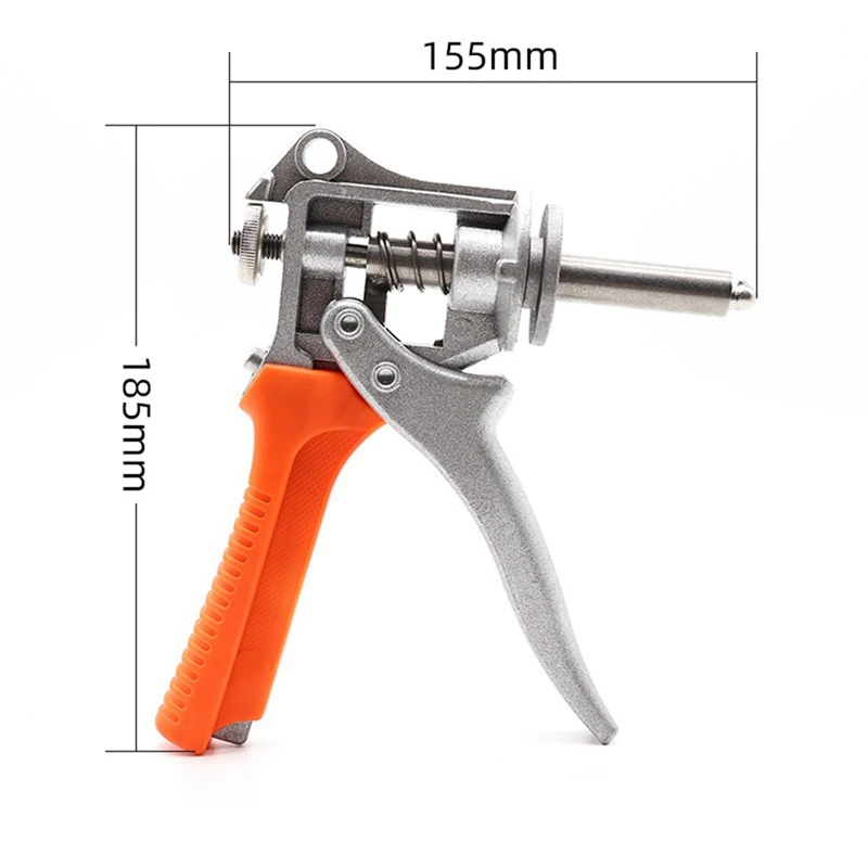 Non-Trace Repair Tool Silver & Orange Aluminum For Flat Hole Pliers Repairing Process Hole
