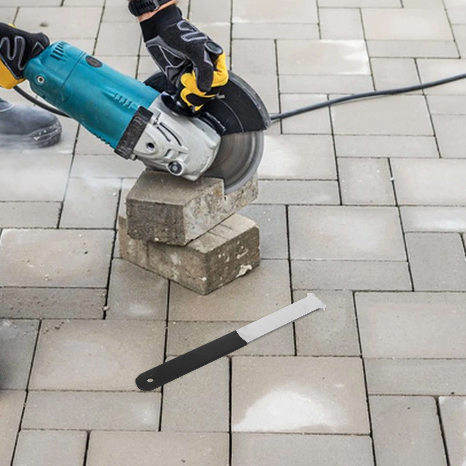 

Heavy Duty Paver Puller Tool Garden Yard Patio Brick Separator Concrete Removal Multi-Purpose Lifting Scraper Joint Slot Gripper