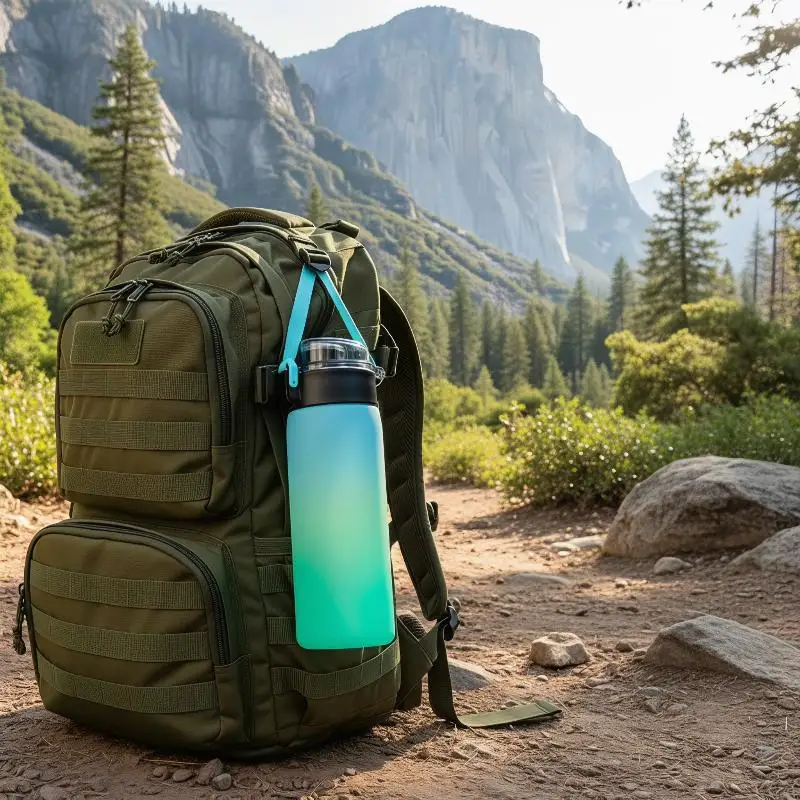 500ML Sports Water Bottle Large Capacity Gradient Leakproof Design Portable Gym Cup for School Office Travel UseGood Quality