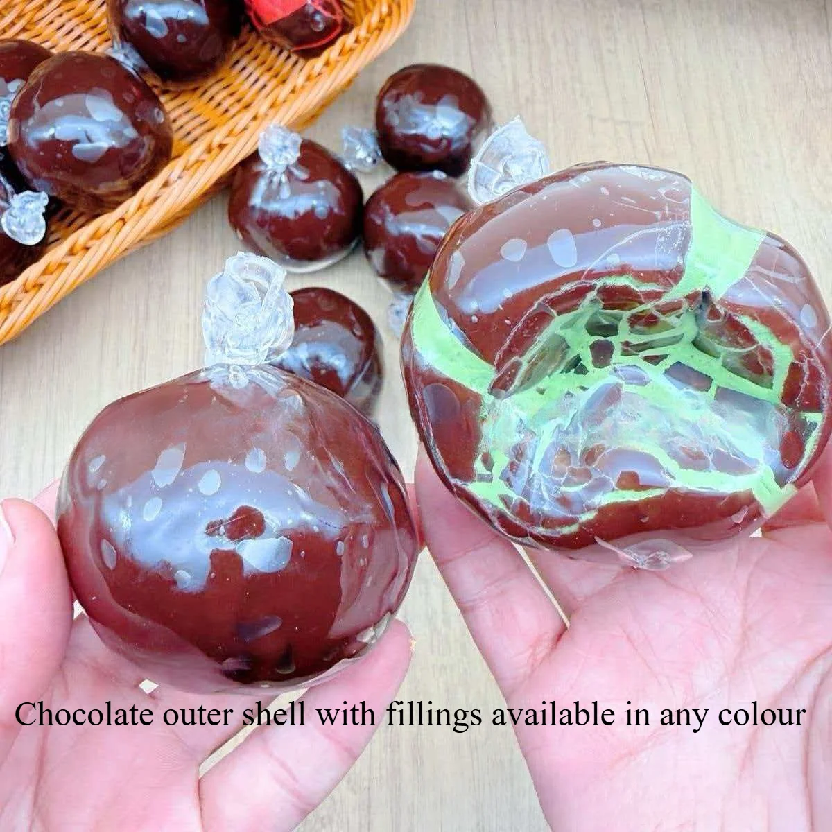 Cracked Wax Chocolate Shaped Squishy Stress Ball Soft Squeeze Fidget Desk Toy Stress Relief for Adults Office Work Break