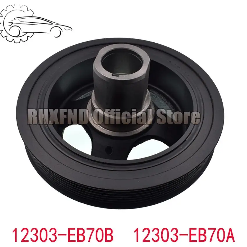 

12303-EB70B 12303-EB70A шкив коленчатого вала, подходит для Nissan Cabstar Navara Pathfinder 2.5 DCI D40 R51