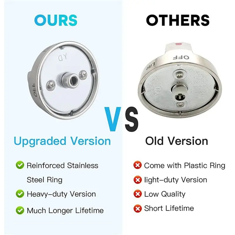 A70Z Fafa】DG64-00473A Burner Dial Knob Range Oven Replacement For Top Burner Range Oven Gas Stove Knob