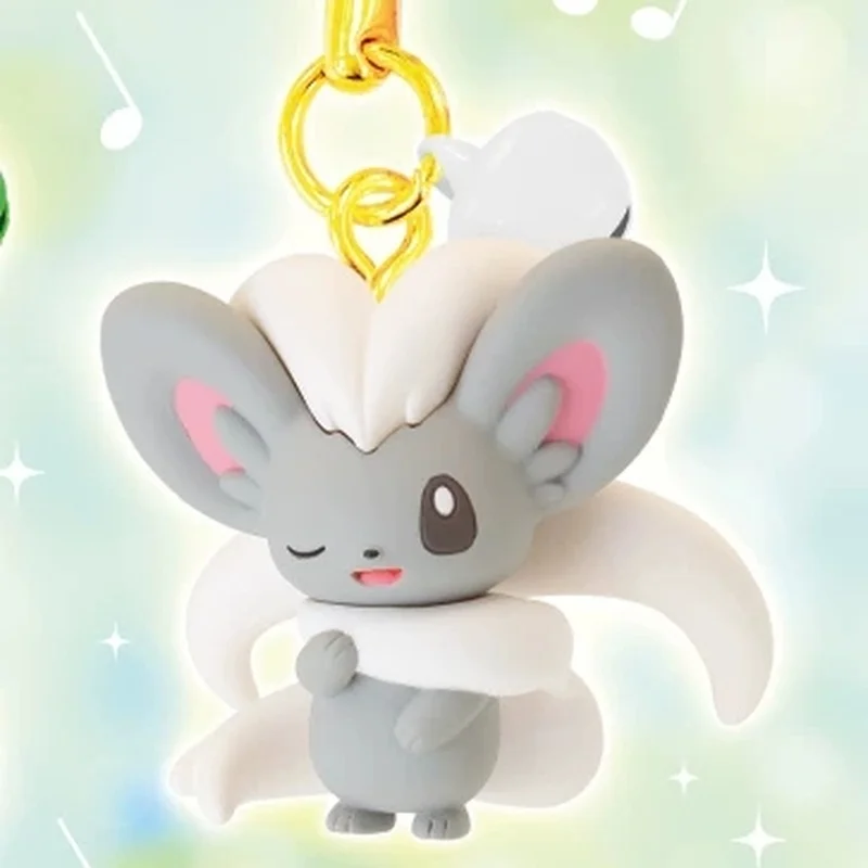 In Stock Genuine Tomy Pkm Singing Style Capsule Charm Meloetta Jigglypuff Mini Figure Anime Collectible Ornament Toy Model - view 5
