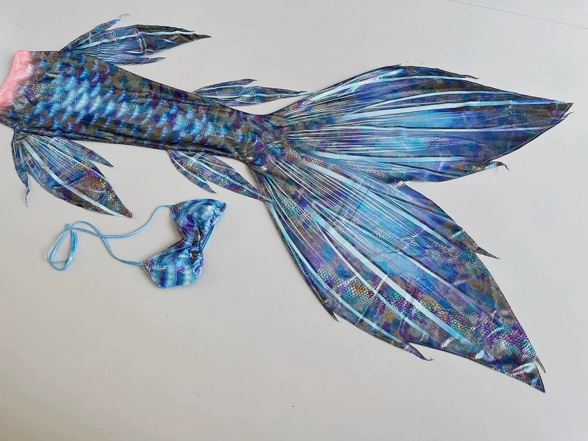 Yuner الأصلي الساخن ختم حورية البحر ذيل السمكة حوض السمك اطلاق النار جميل الكبار حورية البحر ذيل الذيل مصممة خصيصا الرجال