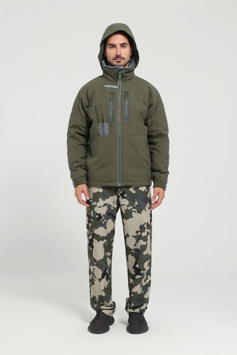 Ainfad Herren Herbst-Winter Tarnmuster Wasserdichte Isolierte Angeljacke, Aerolite-Jagdbekleidung – Detail 22