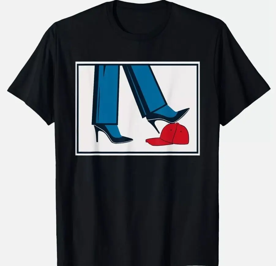 Kamala Harris Heels Stepping On Maga Hat T-Shirt