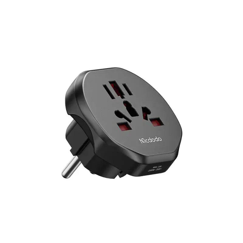 เต้าเสียบปลั๊ก adaptor Traveling 10A 250V ในยุโรปสหรัฐอังกฤษปลั๊กเสียบผนังแบบสากล
