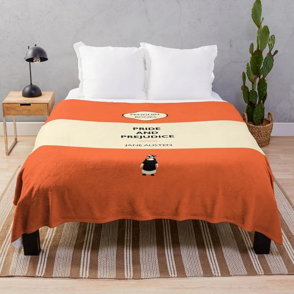 

Penguin Books - Pride and Prejudice Throw Blanket Thermal christmas gifts For Baby Nap Blankets