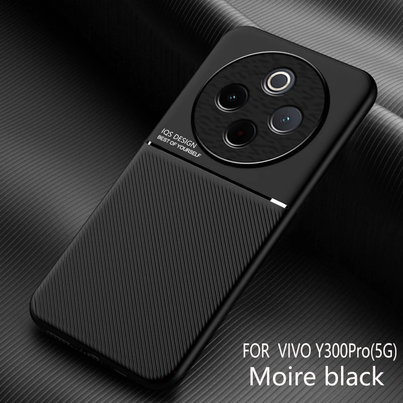 Case for Vivo Y300 Y200 Y100 Y78 Y73s Y73 Y70 Y53s Y52s Y51 Y50 Car Mount Magnetic Holder Shockproof Hard Leather Cover