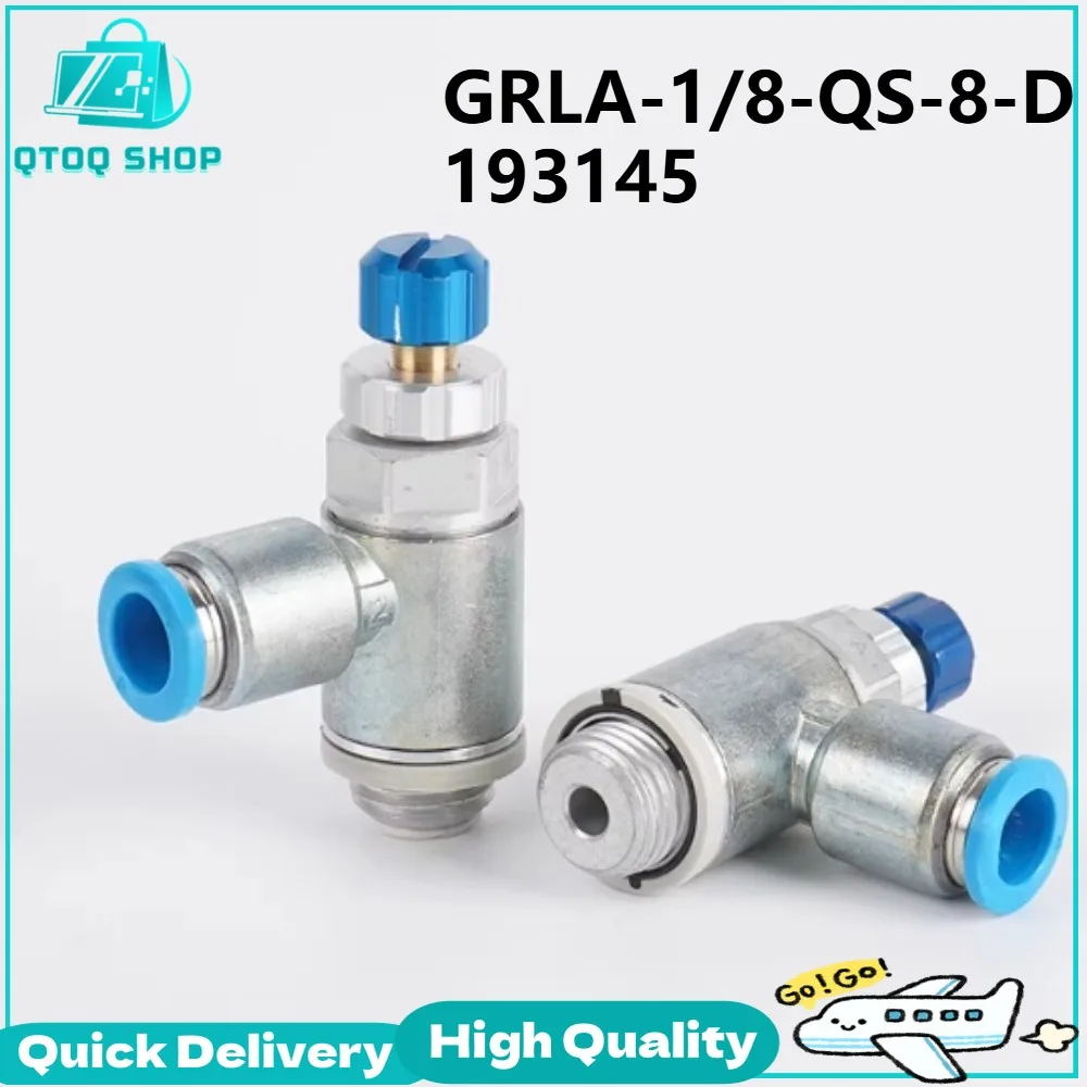 One-way Throttle Valve GRLA-1/8-QS-8-D 193145 Parts For FESTO