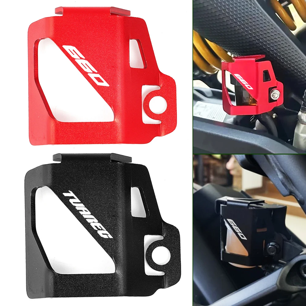 

For Aprilia RS660 Tuono660 TUAREG660 Tuareg 660 RS457 Motorcycle Accessories Rear Brake Fluid Reservoir Cover Guard Protector