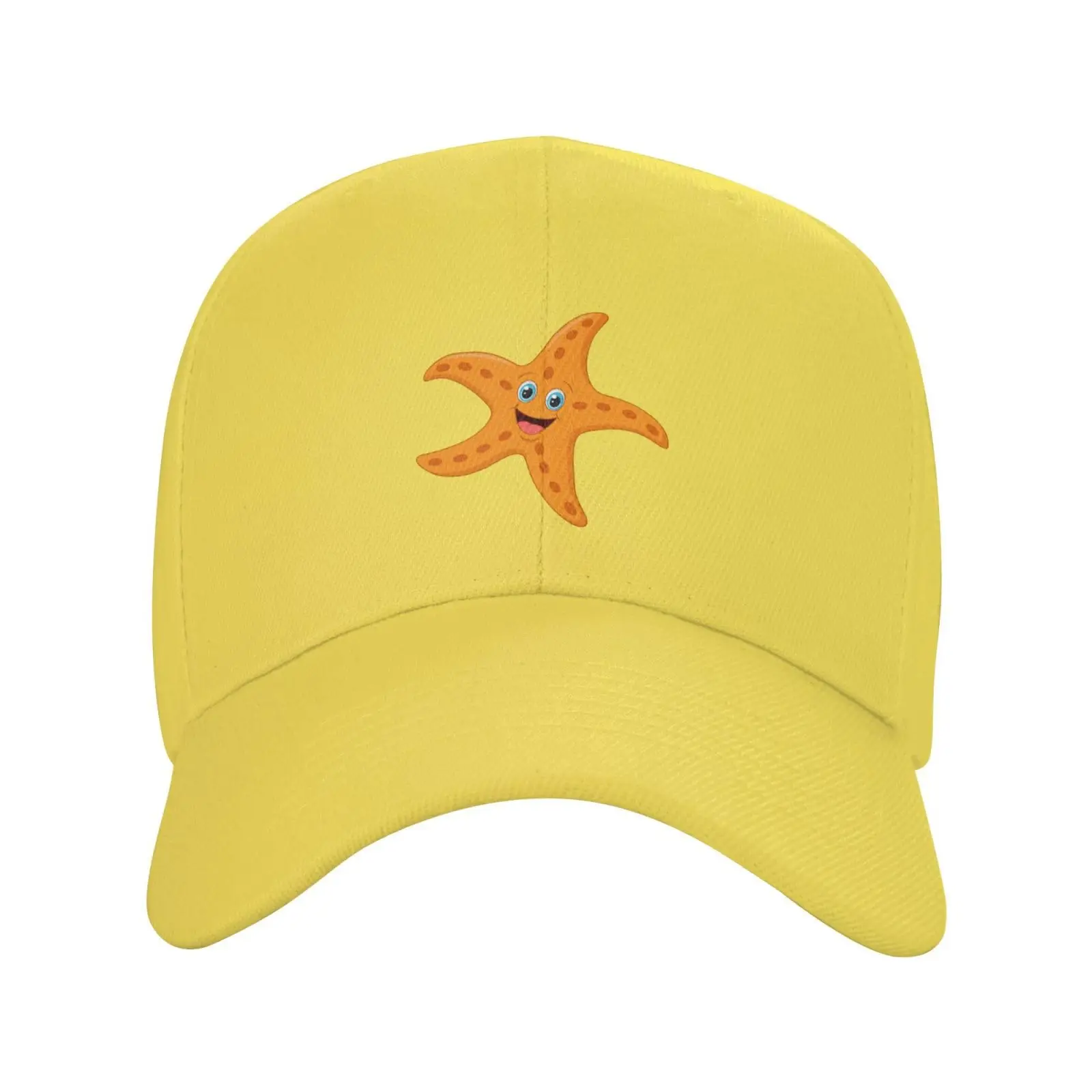 Cartoon Starfish Baseball Cap Women Men Hat Truck Driver Baseball Caps Adjustable Dad Hats