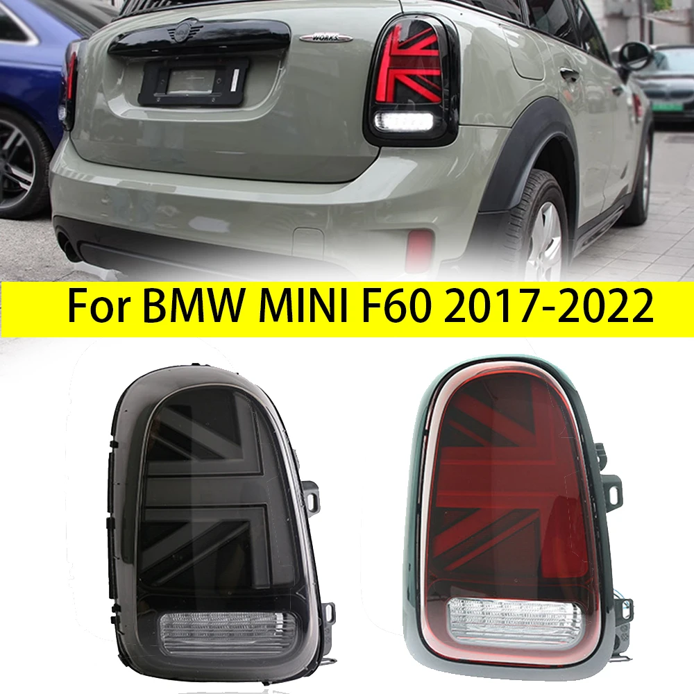 Auto Light For 2017-2022 BMW MINI Countryman F60 Taillight DRL Rear Lamp Dynamic Turn Signal LED Brake Reversing Car Accessories