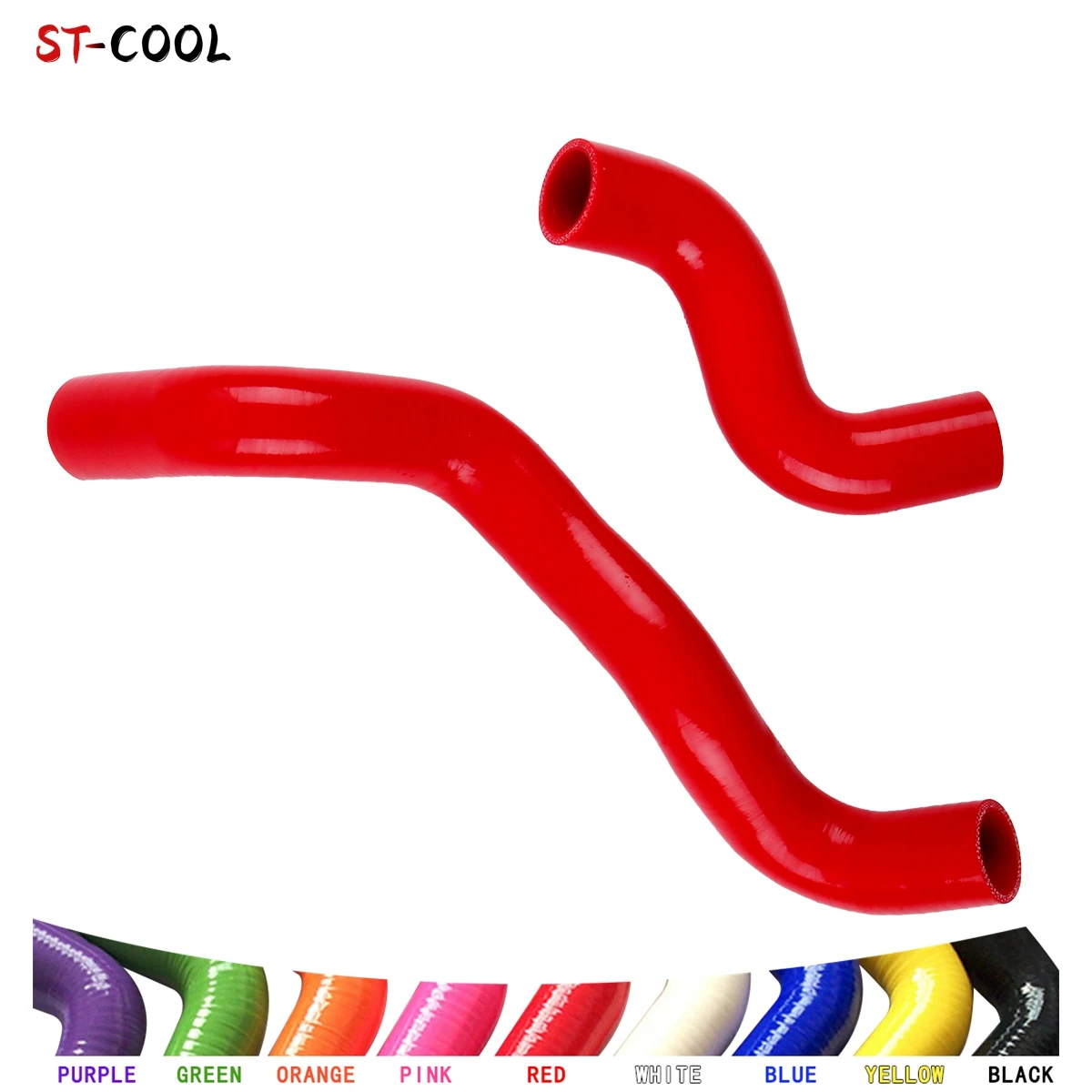 For Nissan Almera N15 Primera P11 GT 2.0 SR16VE SR20VE Radiator Hoses Silicone Tubes Kit Piping 2Pcs 11 Colors