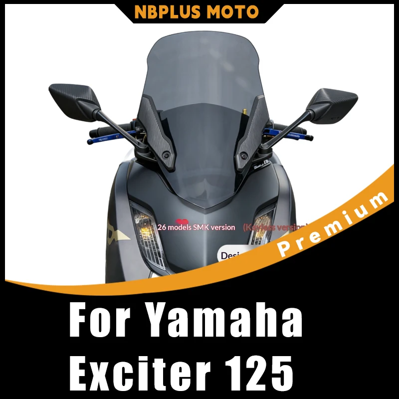 【Premium】 For Yamaha Xingying 125 Windshield Modification - Xingying 125 Keyless Edition Front Windshield Accessories