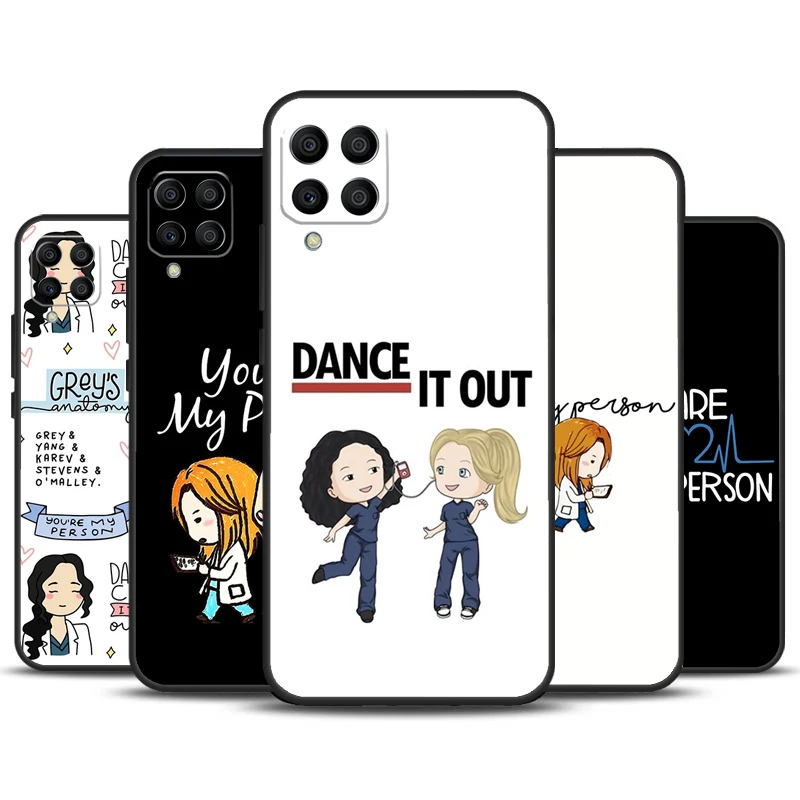 Capa de Anatomia Greys para Samsung Galaxy, Capa para M31s, M30s, M20, M14, M34, M54, M21, M51, M12, M32, M52, M13, M23, M33, M53, M12
